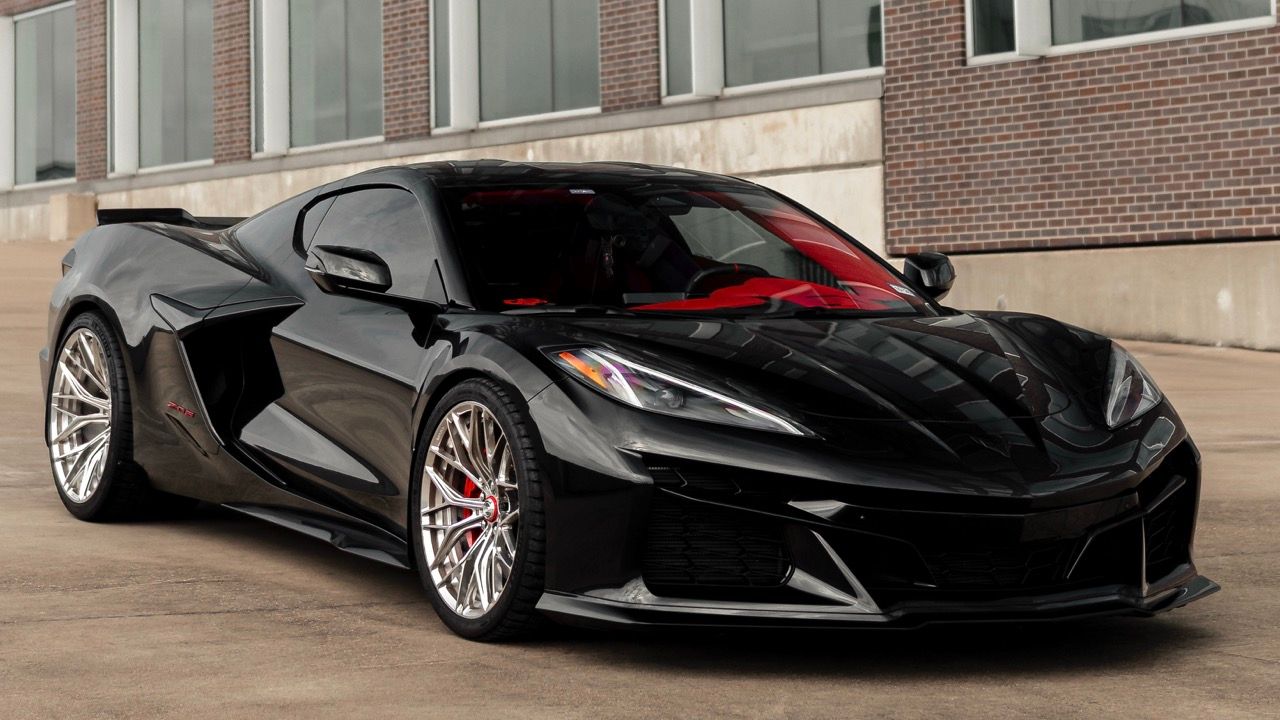 Chevy Corvette on Motivo Forged wheels