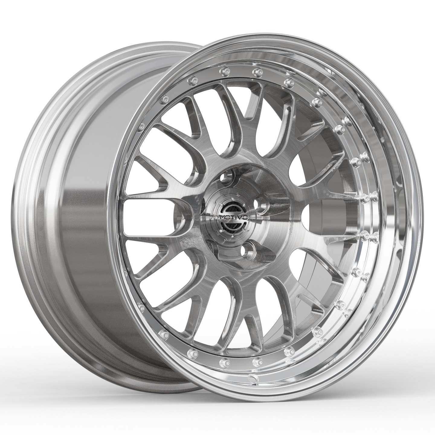 Motivo Forged CS-E 2-piece forged wheel — face view