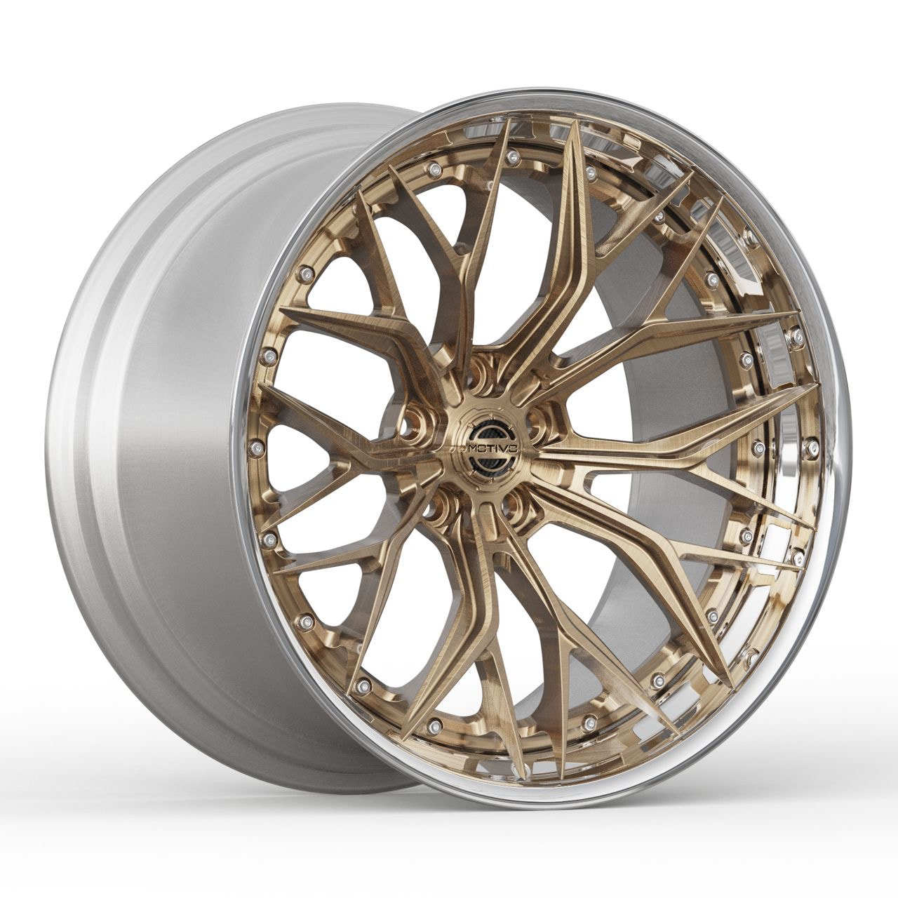 Motivo Forged CS-J 2-piece forged wheel — face view