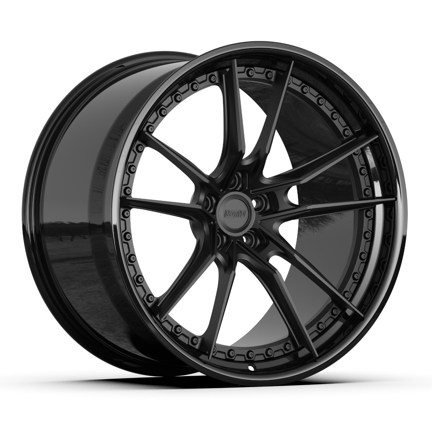 Motivo Forged CS-Q 2-piece forged wheel — face view