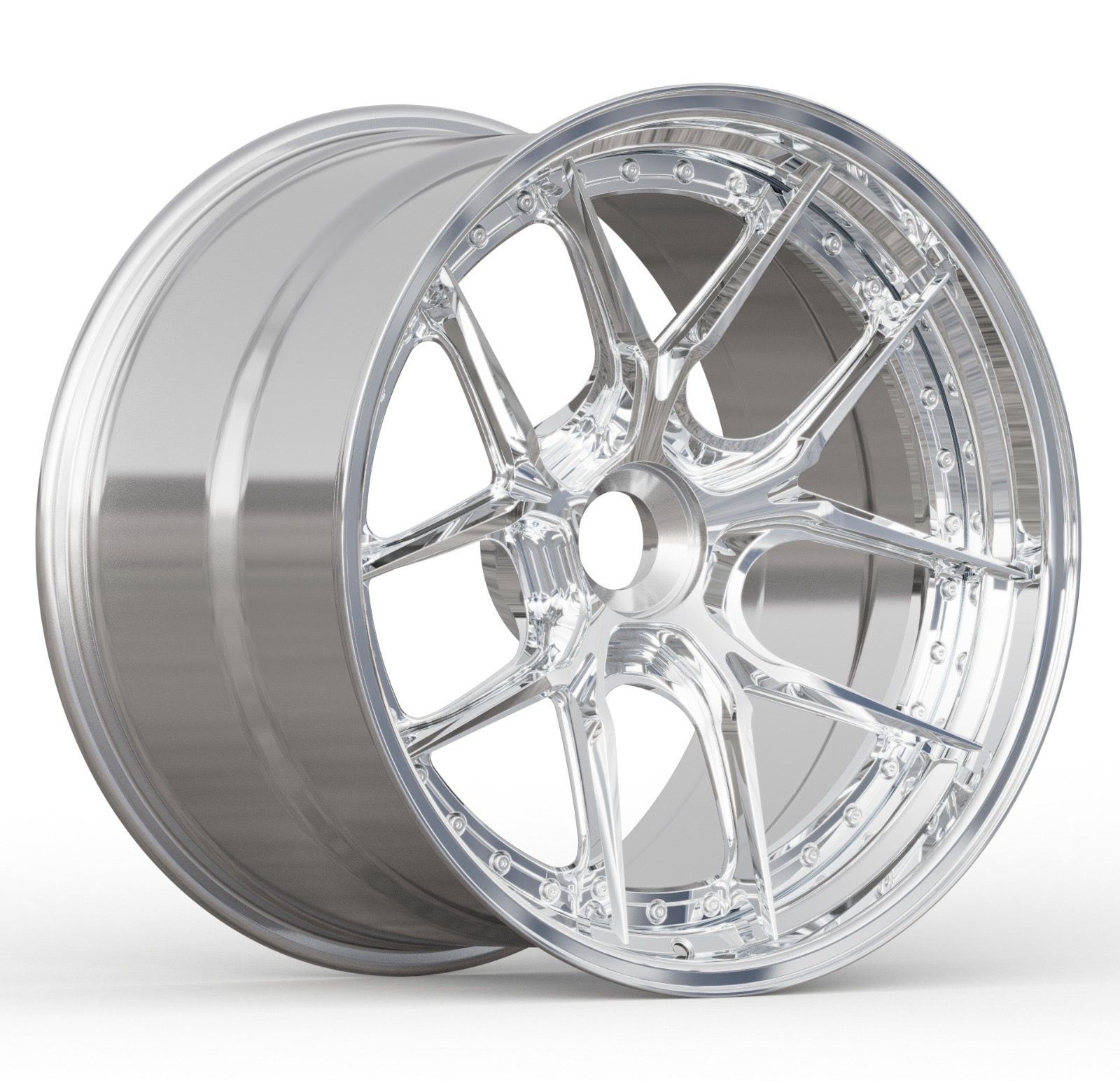 Motivo Forged CS-T 2-piece forged wheel — face view