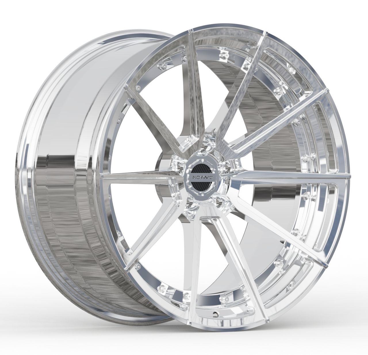 Motivo Forged CS-U 2-piece forged wheel — face view
