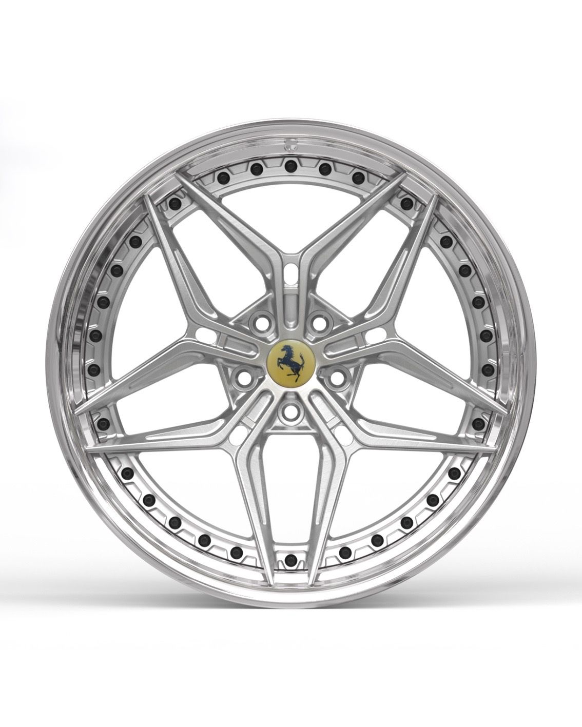Motivo Forged CT-A 2-piece forged wheel — face view